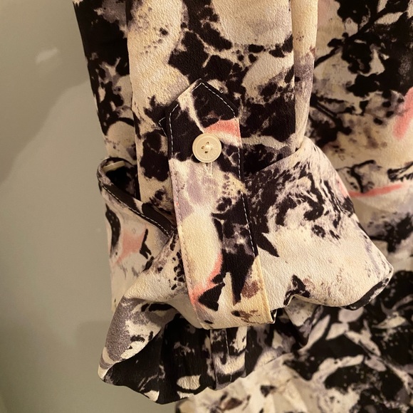 Talbots Floral Blouse NWT Size 16 - Picture 4 of 8